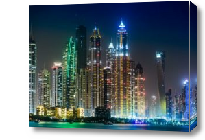 Картина Красочный Дубаи