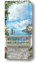 Картина Балкончик с видом на море