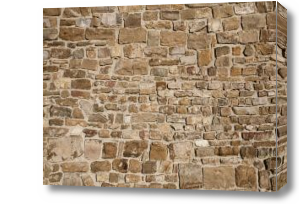 Картина каменная стена